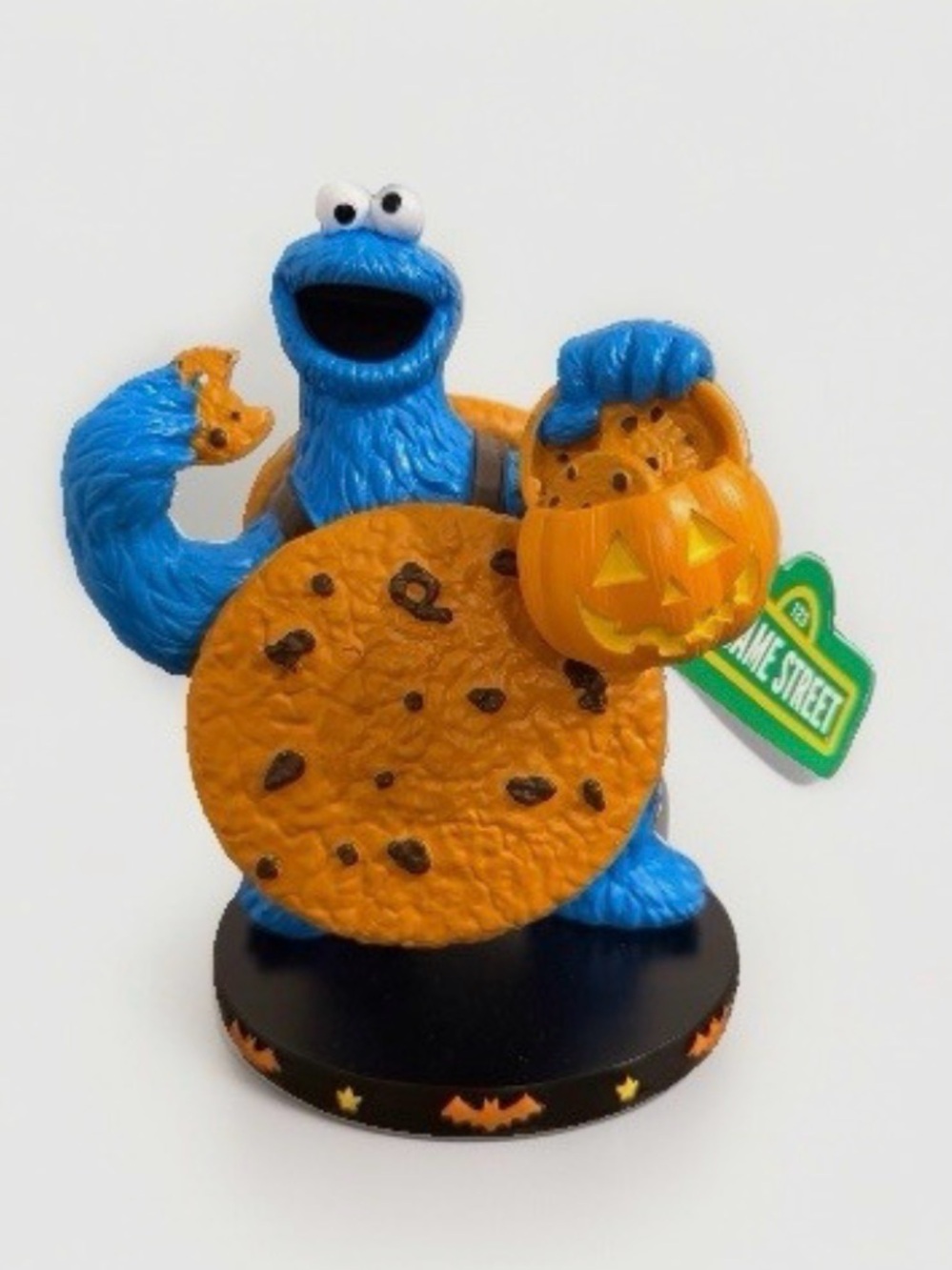Sesame Street Cookie Monster Halloween Figure - Blue & Orange
